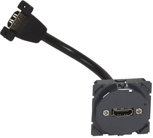 Розетка HDMI без накладки без рамки Legrand Celiane 1-м. картинка